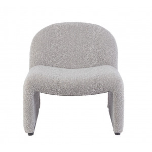 BASSILLA design boucle fotel - beige/szürke