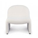 BASSILLA design boucle fotel - beige/szürke