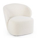 BABILA design boucle fotel - szürke/beige