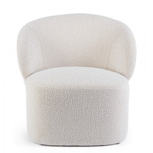 BABILA design boucle fotel - szürke/beige