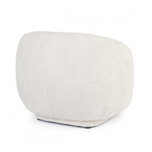 TECLA design boucle fotel - fehér/beige