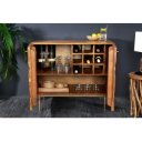 ALBEROBELLO modern rózsafa bárszekrény - 90cm