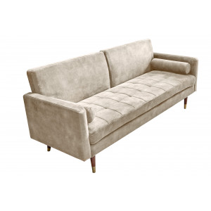 COUTURE design kanapé - 195cm - beige