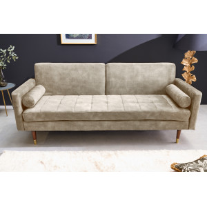 COUTURE design kanapé - 195cm - beige INVICTA