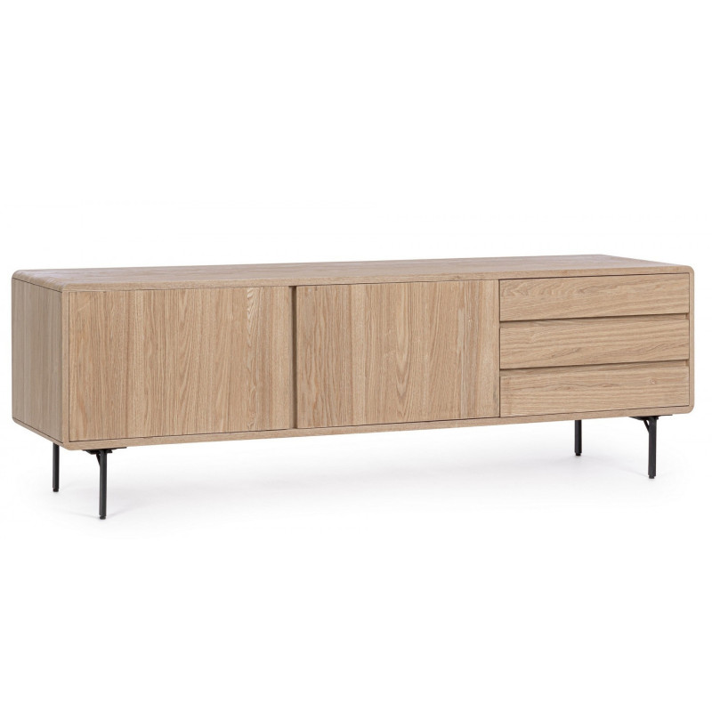 WIDALD design kőris TV-szekrény - 160cm