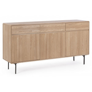 WIDALD design kőris komód - 160cm