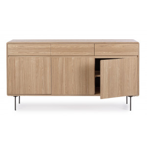 WIDALD design kőris komód - 160cm