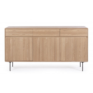 WIDALD design kőris komód - 160cm