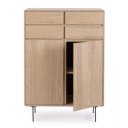 WIDALD design kőris szekrény - 90cm