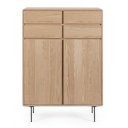 WIDALD design kőris szekrény - 90cm