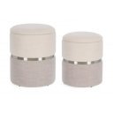 RADINE modern puff/ tároló - szürke