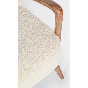 MORITZ design fotel - fehér