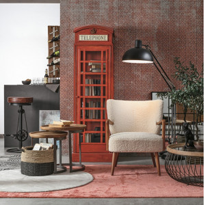 MORITZ design fotel - fehér