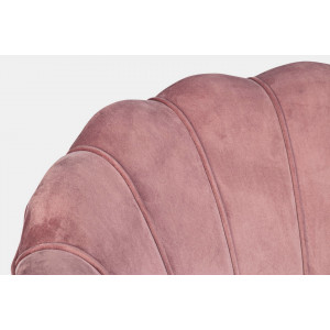 TULPE modern bársony kanapé - 130cm - szürke/mályva/kék