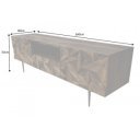 ALBEROBELLO modern rózsafa TV-szekrény - 160cm