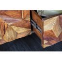 ALBEROBELLO modern rózsafa TV-szekrény - 160cm