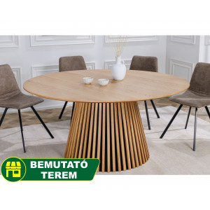 VALHALLA modern kerek étkezőasztal - 120/140cm Étkezőasztalok