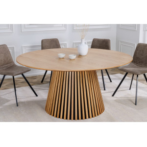 VALHALLA modern kerek étkezőasztal - 120/140cm Étkezőasztalok