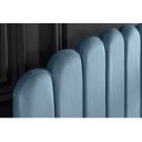 PEARL exkluzív bársony ágykeret - 140x200cm - kék