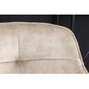 EUPHORIA design bársony bárszék - beige