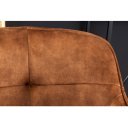 EUPHORIA design bársony bárszék - barna