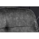 EUPHORIA design bársony bárszék - szürke