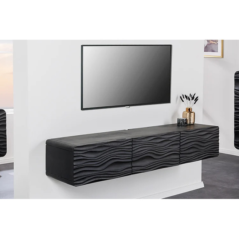 LAGOON különleges modern TV állvány mangófából- 160cm