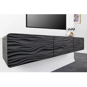 LAGOON különleges modern TV állvány mangófából- 160cm