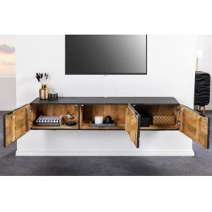 LAGOON különleges modern TV állvány mangófából- 160cm