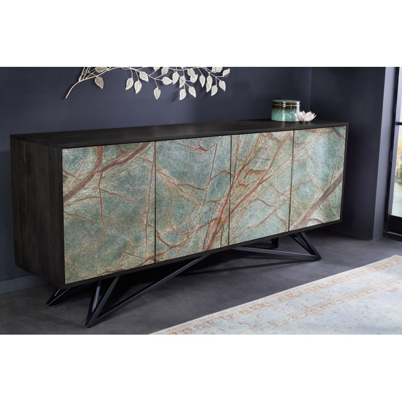 MOUNTAIN SOUL különleges kőfurnéros komód - 175cm