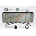 MOUNTAIN SOUL különleges kőfurnéros komód - 175cm