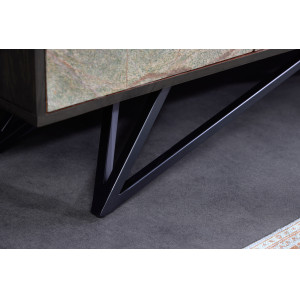 MOUNTAIN SOUL különleges kőfurnéros komód - 175cm