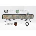 MOUNTAIN SOUL különleges kőfurnéros TV-szekrény - 200cm