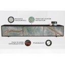 MOUNTAIN SOUL különleges kőfurnéros fali TV-szekrény - 160cm