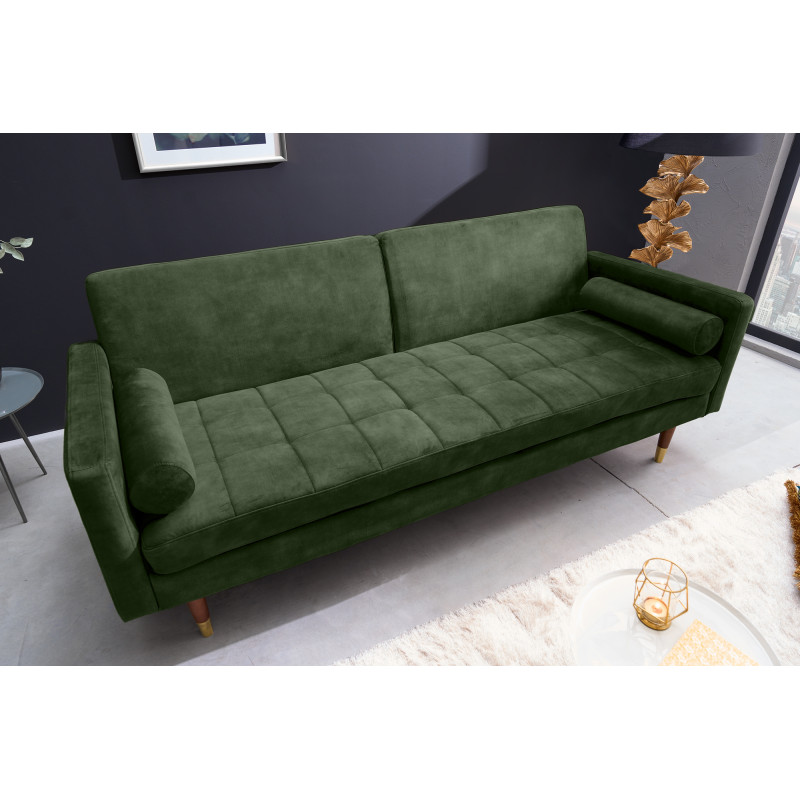 COUTURE design kanapé - 195cm - zöld