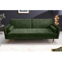 COUTURE design kanapé - 195cm - zöld