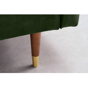COUTURE design kanapé - 195cm - zöld