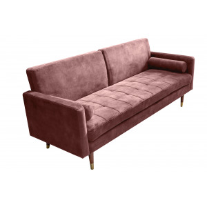 COUTURE design kanapé - 195cm - mályva