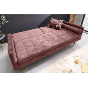 COUTURE design kanapé - 195cm - mályva