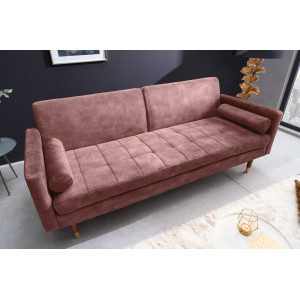 COUTURE design kanapé - 195cm - mályva