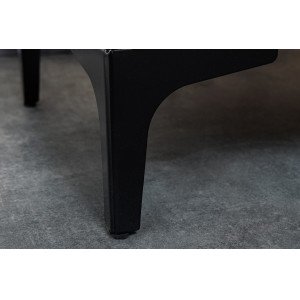 BOUTIQUE modern bársony éjjeliszekrény -szürke
