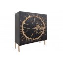 CIRCLE különleges mangófa szekrény - 120cm