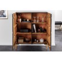 CIRCLE különleges mangófa szekrény - 120cm