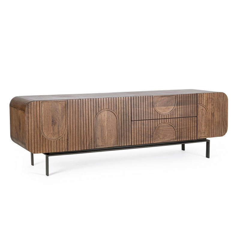ORISSA modern mangófa TV-szekrény - 172cm