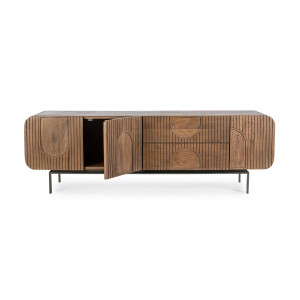 ORISSA modern mangófa TV-szekrény - 172cm
