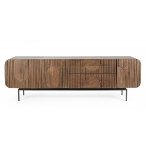 ORISSA modern mangófa TV-szekrény - 172cm