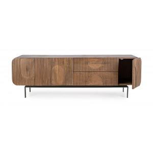 ORISSA modern mangófa TV-szekrény - 172cm