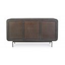 ORISSA BLACK modern mangófa komód - 145cm