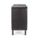 ORISSA BLACK modern mangófa komód - 180cm