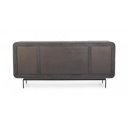 ORISSA BLACK modern mangófa komód - 180cm